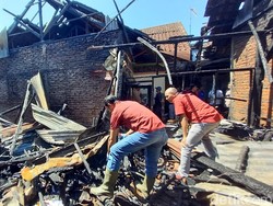 3 Rumah Ludes Terbakar di Jembrana, Kerugian Ratusan Juta