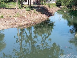 Senangnya Juriyah Saat Sungai Pengarengan Cirebon Bebas Sampah