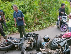 Laka Motor Adu Kambing di Lubuklinggau, 1 Pelajar SMP Dilaporkan Tewas