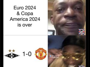 Meme Euro dan Copa America Selesai, eh Langsung Ada MU Kalah
