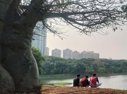 Akhir Pekan Bisa lho ke Taman Kota Waduk Ria Rio di Jakarta Timur