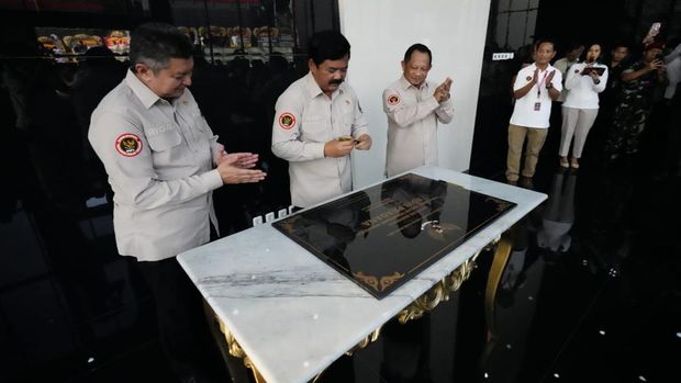 Menko Polhukam-Mendagri Resmikan Museum Penanggulangan Terorisme di BNPT Bogor. Foto: dokumen BNPT