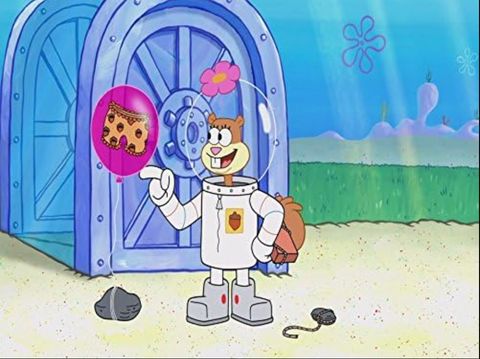 Sandy Cheeks Sandy Cheeks dalam serial animasi SpongeBob SquarePants. (Nickelodeon Animation Studio via IMDb)