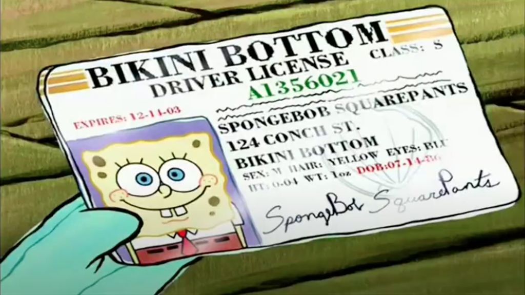 SIM SpongeBob SquarePants dalam episode No Free Rides (2001). (Nickelodeon Animation Studio)