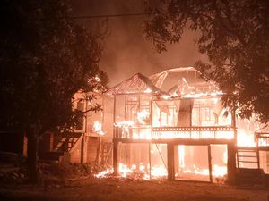 3 Rumah Warga di Muba Hangus Terbakar, Camat: Tidak Ada Korban Jiwa