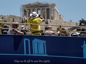 Acropolis Ditutup Imbas Gelombang Panas Landa Yunani