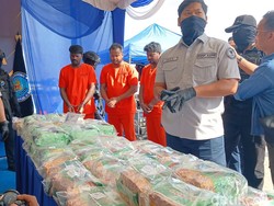 3 WNA India Pelaku Penyelundupan Sabu 106 Kg Ternyata Bukan Kru Kapal