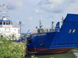 Kapal Berbendera Singapura Angkut 106 Kg Sabu Ditangkap di Perairan Kepri