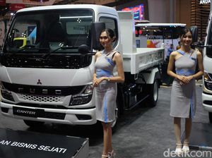 Lihat Lebih Dekat Truk Listrik Fuso eCanter di GIIAS 2024