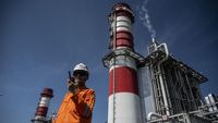 Penampakan Pembangkit Gas Terbesar Asia Tenggara di Karawang