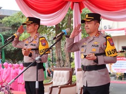 Kapolres Kota Batu Berganti Tongkat Pimpinan ke AKBP Yudha Pranatha