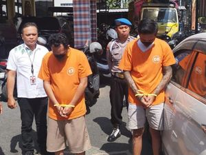 Pasang GPS-Gunakan Kunci Ganda, 2 Pria Curi Mobil Sewaan di Hotel Kuta Utara