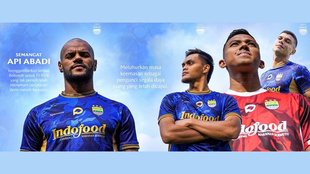 Jersey pramusim Persib 2024.