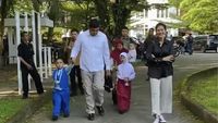7 Gaya Kahiyang Ayu Antar Anak Hari Pertama Sekolah, Dikawal Paspampres