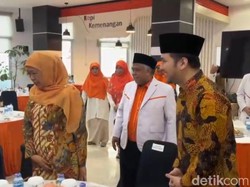 Khofifah-Emil Dardak Sambangi DPP PKS, Kompak Berbatik Nuansa Oranye