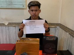 Polisi Ringkus Kurir yang Simpan 5 Paket Sabu dalam Speaker di Jambi