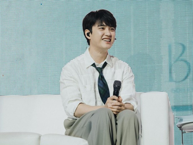 Potret Doh Kyung Soo dalam fanmeeting 'Bloom' di Jakarta