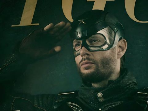 Serial The Boys 4 (2024) Karl Urban sebagai Billy Butcher dan Jensen Ackles sebagai Soldier Boy dalam serial The Boys season 4 (2024). (Prime Video via IMDb)