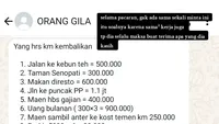Viral Cowok Minta Mantan Bayar Pengeluaran Selama Pacaran, Parkir Ditagih