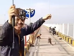 Polisi Sebut Viral 2 Pria Mancing di Suramadu Video Lawas: Sudah Lama Itu