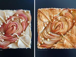 10 Tampilan Pie Sebelum dan Sesudah Dipanggang Ini Bikin Takjub