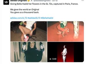 Dilema Adidas Gegara Bella Hadid Dilema Adidas Gegara Bella Hadid