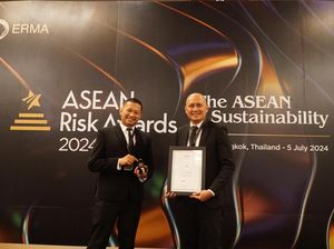 Top! Jasa Raharja Raih Penghargaan di ASEAN Risk Awards 2024