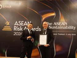 Top! Jasa Raharja Raih Penghargaan di ASEAN Risk Awards 2024