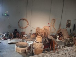 Pemberdayaan BRI Bantu Klaster Rotan Trangsan Jangkau Pasar AS-Eropa