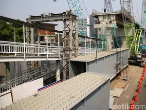 Pembangunan LRT Velodrome-Manggarai Dikebut