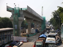 Perkembangan Terbaru Proyek LRT Velodrome-Manggarai Rp 4,5 Triliun