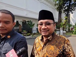 Menag Yaqut Menghadap Jokowi di Istana, Bahas Apa?