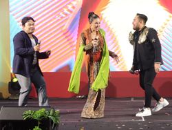 Nassar-Nikita Mirzani Meriahkan Pisah Sambut Kapolres Nganjuk