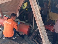 Mesin Kompresor Bengkel Ban di Purworejo Meledak, 3 Orang Luka