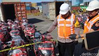 Polisi Gagalkan Pengiriman Motor-Mobil Ilegal ke Timor Leste