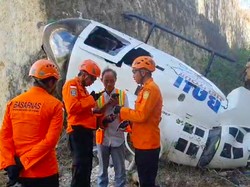 Helikopter Jatuh di Bali Tak Terbang Rendah Saat Kejadian