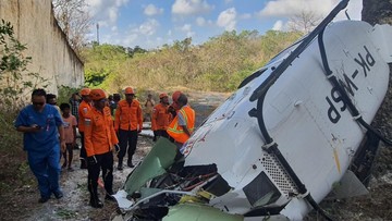 Helikopter yang Jatuh di Bali Angkut Tiga WNI-Dua WNA