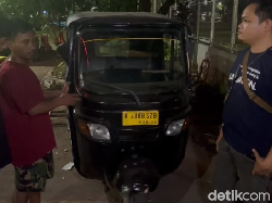 Terungkap Bajaj Hitam Tunggangan Komplotan Pemutilasi Bajaj