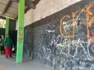 Duh! Taman Gayamprit Klaten Jadi Sasaran Vandalisme