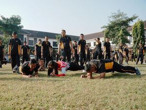 Personel Polres Jombang Selalu Bugar Saat Bertugas, Apa Rahasianya?