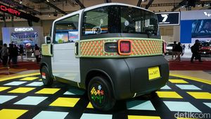 Wujud Mobil Listrik Imut Daihatsu me:Mo di GIIAS 2024