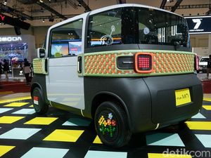Wujud Mobil Listrik Imut Daihatsu me:Mo di GIIAS 2024