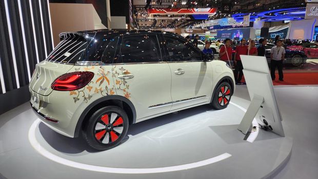 Wuling Binguo EV edisi 7th Anniversary meluncur di GIIAS 2024.