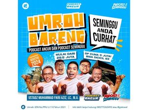 GIS Travel Gelar  Umrah Bareng di Podcast Seminggu Anda Curhat