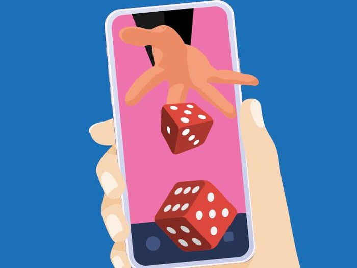 Ilustrasi judi online lagi Ilustrasi judi online lagi