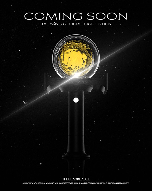 Lightstick resmi Taeyang BIGBANG/ Foto: soompi.com