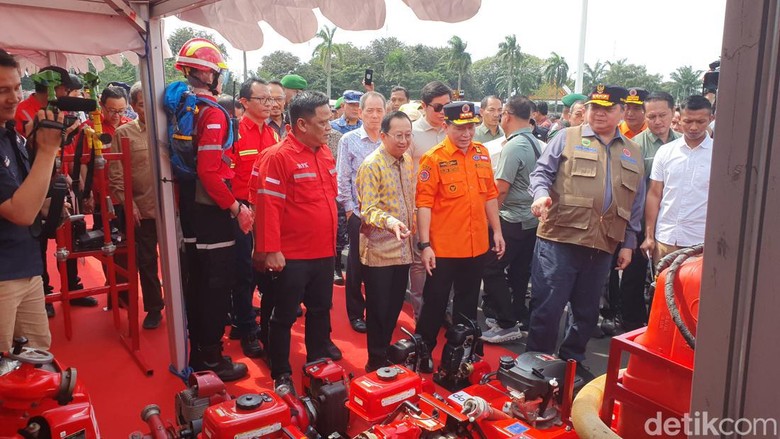 Pimpin Apel Karhutla di Sumsel, Airlangga Sampaikan 10 Arahan