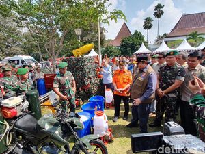 Airlangga Sebut Dampak Kerugian Karhutla di Sumsel 2022 Capai Rp 42,7 M