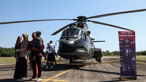 Warga Serbu Pameran Alutsista TNI AU di Makassar