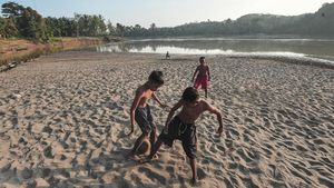 Duh! Debit Air Sungai Batanghari Menyusut